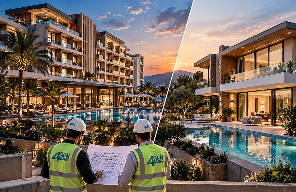 Otel & Villa Yapım Hizmetleri